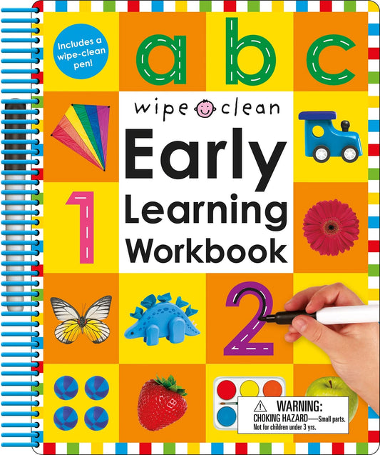 Wipe Clean: Early Learning Workbook book cover