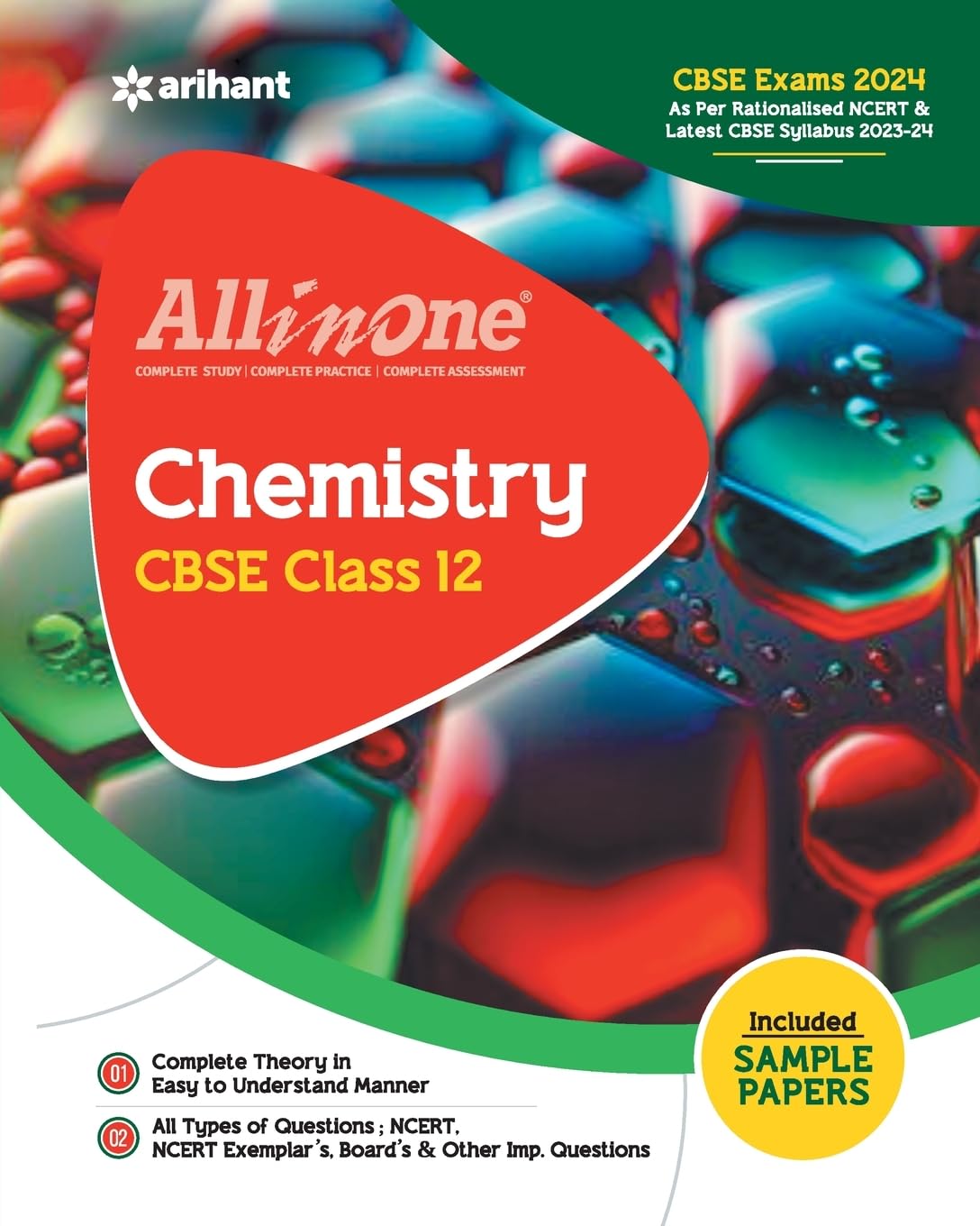 Arihant All In One Class 12th Chemistry for CBSE Exam 2024 