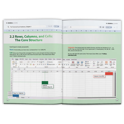 The Practical Excel Handbook: Excel for Finance, Business & Data Analysis | Build Dashboards, Financial Models & Reports | Real-World Skills for Corporate Jobs | ZebraLearn