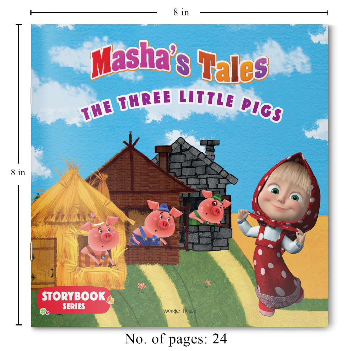 Masha Tales: The Three Little Pigs (Story Book)