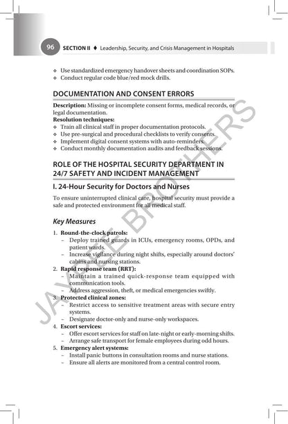 Hospital Administration & Management, 4/E for BHA, MHA and MBA Healthcare Students | AI in Healthcare, Hospital Operations, Crisis Management and Support Services Handbook