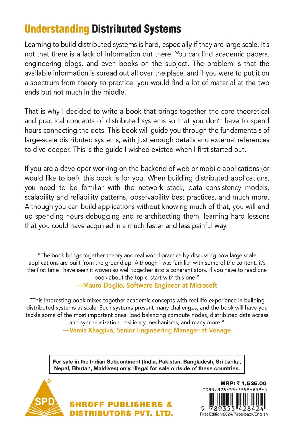Understanding Distributed Systems, Second Edition: What every developer should know about large distributed applications (Grayscale Indian Edition): `