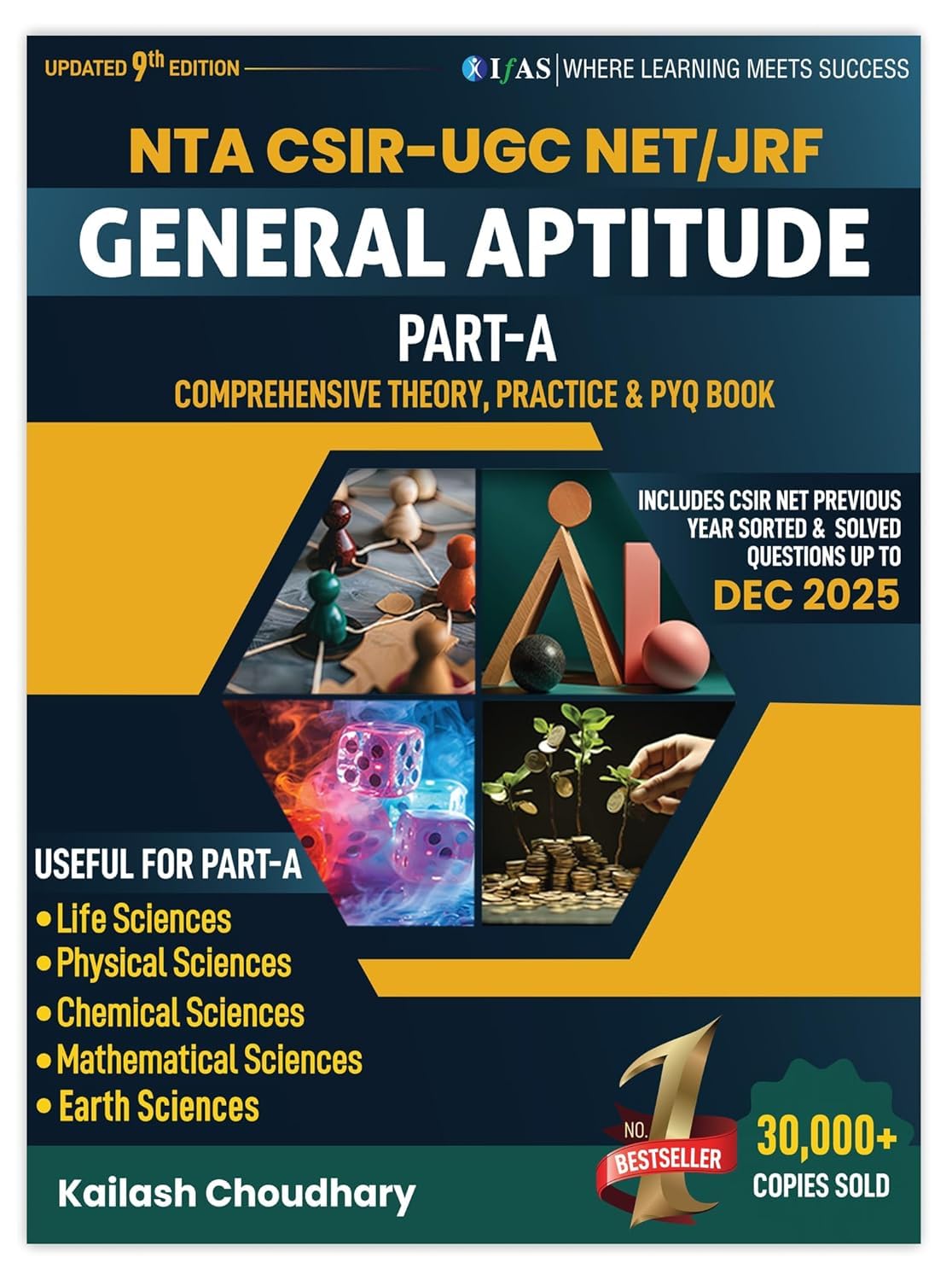 CSIR NET Earth Science & General Aptitude Books 2026 | Previous Year Solved Papers with Detailed Explanations | Topicwise Combo for NTA CSIR UGC NET/JRF, GATE & SET Exams | IFAS Publications
