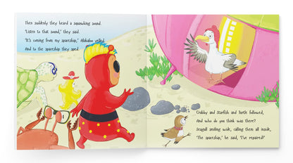 Alabaloo - The Lost Alien | The Always Happy Series | Ages 5+ Years | Illustrated Story Book For Kids | Friendship | Adventure | Moral Story | Imagination Building | Premium Paperback | Latest Edition