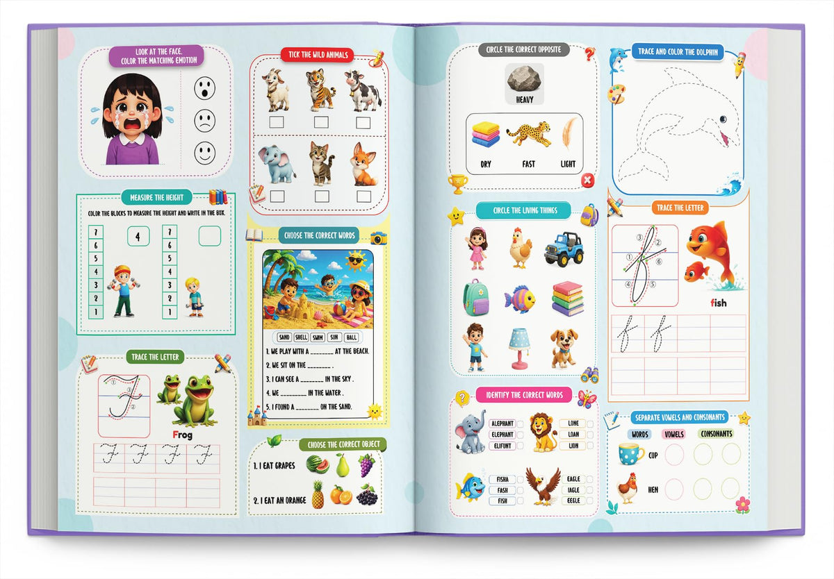 Activity Book for 6 Year Old | Best Selling 1001 Brain Booster Activity Book for 6+ Year Old | Kids Activity Book - Puzzle, Sudoku, Maze, Colouring, Dot To Dot, Matching, Seek & Find, Spot Difference