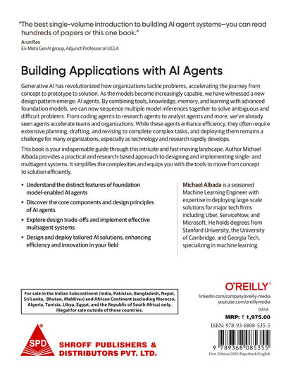 Building Applications with AI Agents: Designing and Implementing Multiagent Systems (Grayscale Indian Reprint)