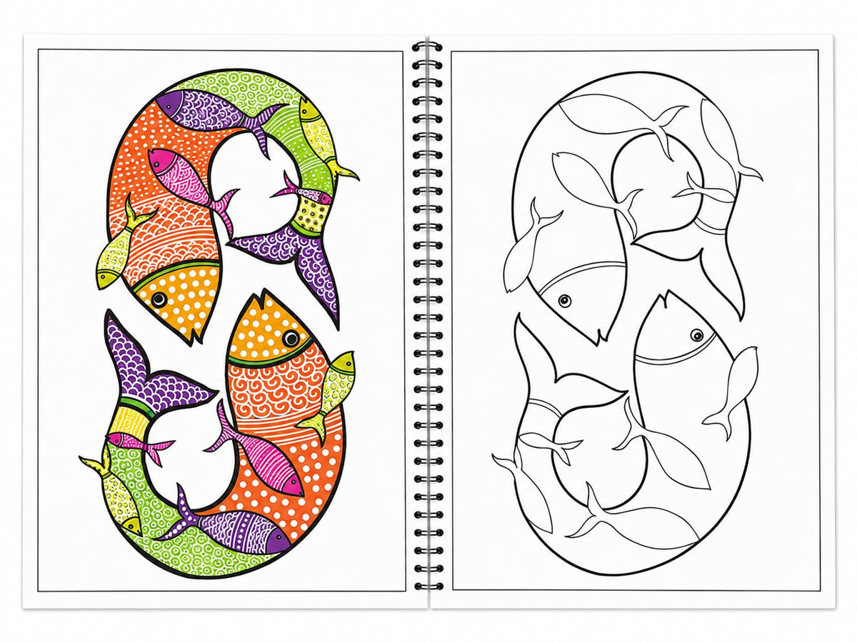 BASIC GOND ART COURSE BOOK (For Beginners) – Premium 200 gsm (A4 Size) | Step-by-Step Beginner’s Guide to Traditional Gond Painting with Patterns, ... Designs | Includes Practice Sheets
