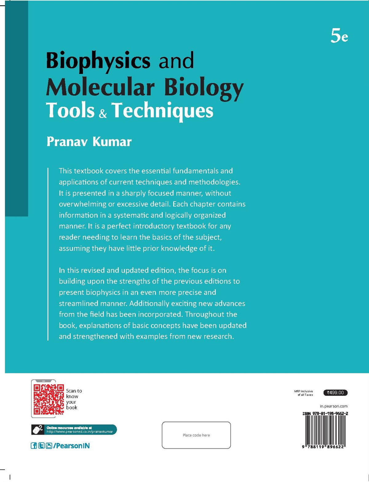 Biophysics and Molecular Biology: Tools and Techniques, 5th Edition