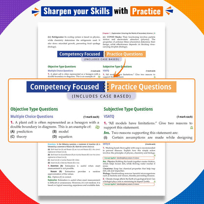 Oswaal CBSE Class 9 Science Question Bank Chapter-wise & Topic-wise | Based on new NCERT Textbook Exploration | Includes Summary, Competency-Based ... & Practice Papers (CBSE Question Papers)