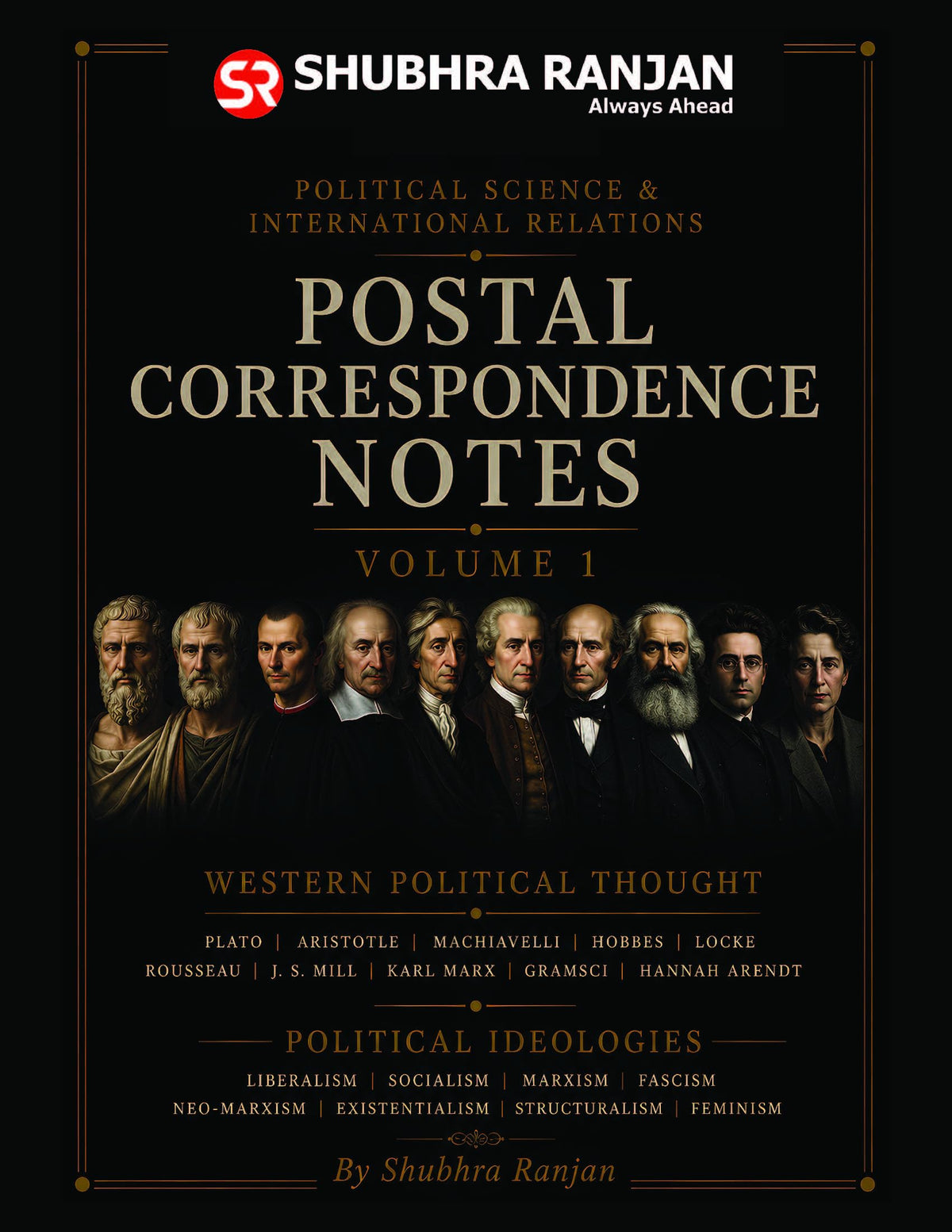 Shubhra Ranjan PSIR Postal Correspondence Notes Set of 5 Books