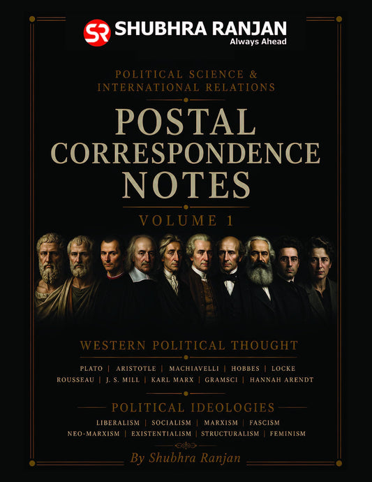 Shubhra Ranjan PSIR Postal Correspondence Notes Set of 5 Books