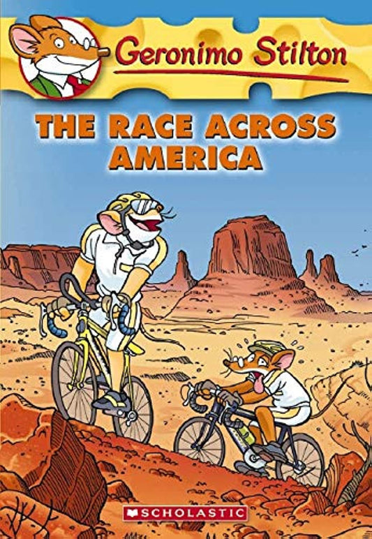 The Race Across America: 37 (Geronimo Stilton) by Geronimo Stilton book cover