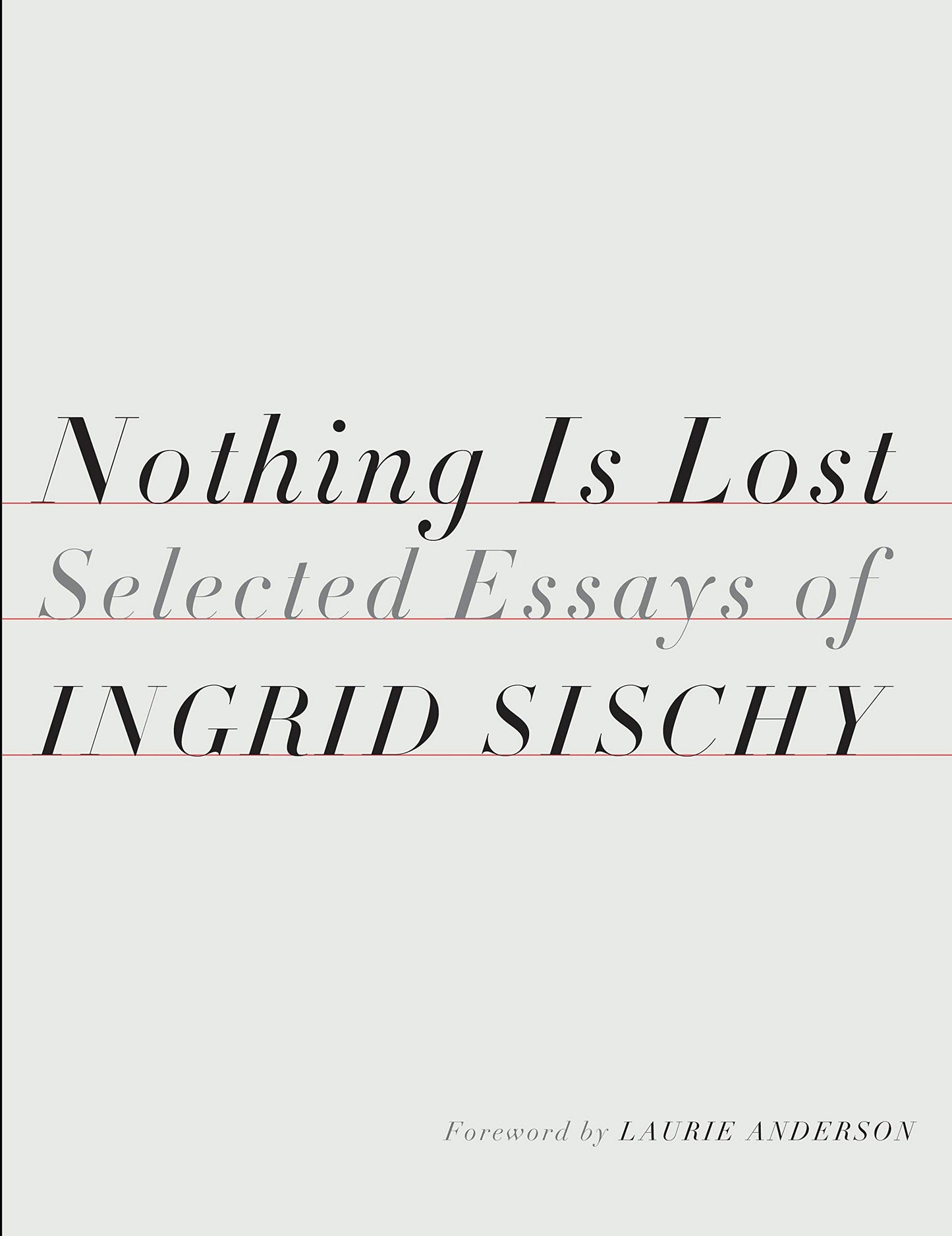 Nothing Is Lost book cover