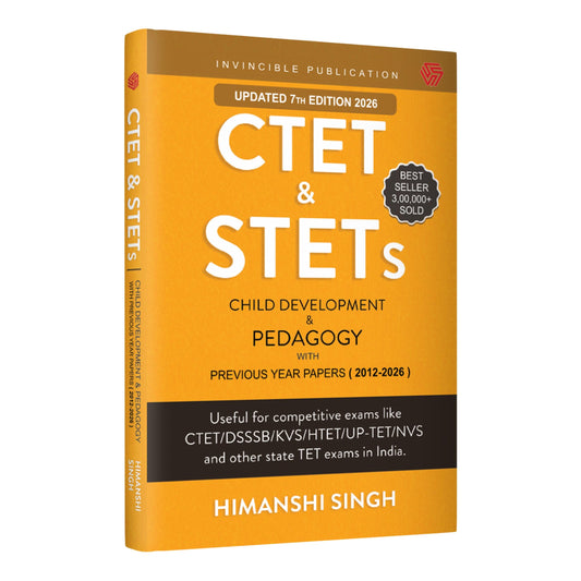 CTET & STETs Child Development and Pedagogy with Previous Year Papers (2012-26) | Himanshi Singh