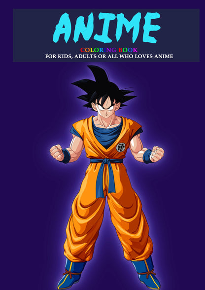 anime colouring book for kids and adults BEST GIFT FOR KIDS