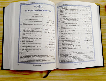 The Glorious Quran - English Translation with annotations based on earliest authoritative sources (with Parallel Arabic Text)