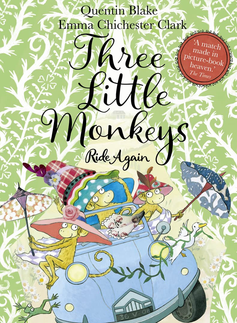 Three Little Monkeys Ride Again book cover