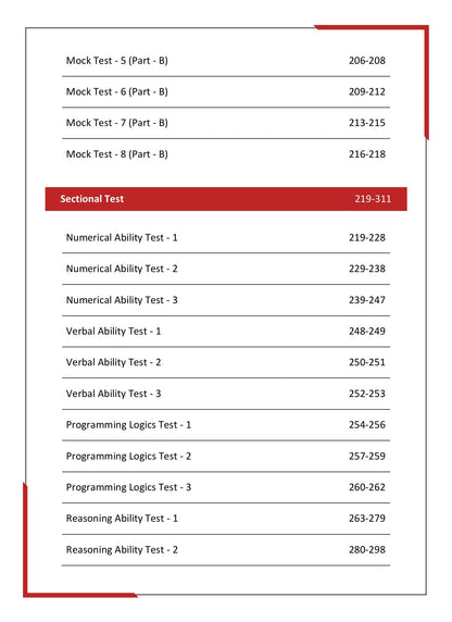 TCS NQT Book 2024 : National Qualifier Test - 16 Mock Tests (Part A and B) and 12 Sectional Tests (1000 Solved Questions) with Free Access to Online Tests