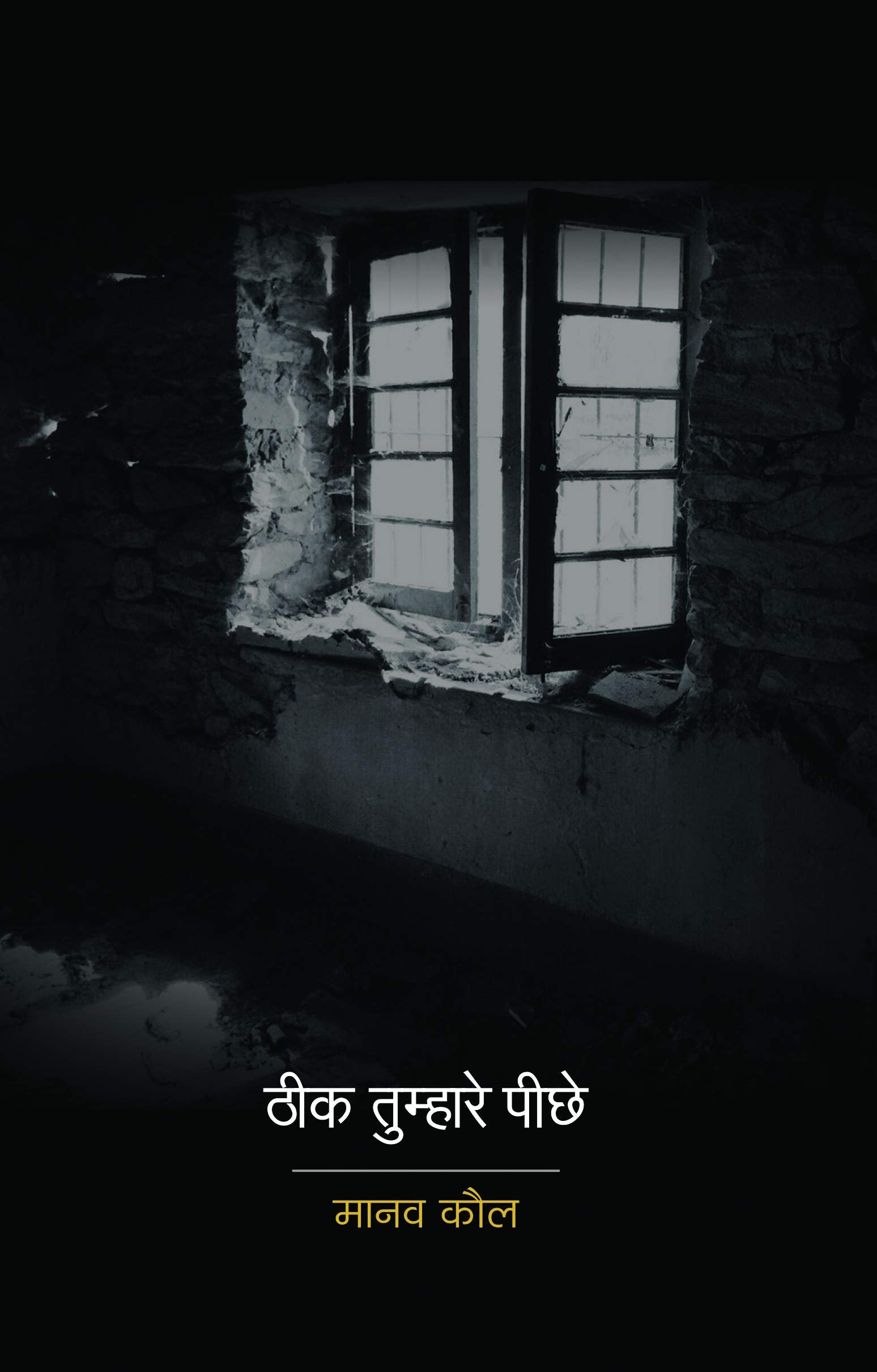 Theek Tumhare Peechhe - Hindi by Manav Kaul book cover