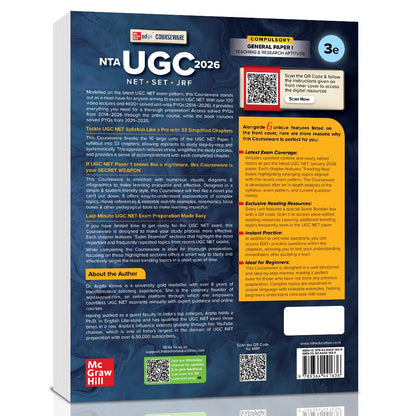 UGC NET Paper 1 2026 by Arpita Karwa | NET / SET / JRF | 120 Videos | 4000+ Practice Questions | Pluck-out Revision Chart | 2026 January & 2025 June Fully Solved Paper | 50+ Full Length Mock Tests