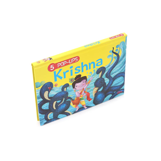Pop Up Krishna Book for Children: 3D Interactive Lord Krishna Pop Up Book | Little Krishna’s Big Adventures | Little Krishna God’s Childhood | Krishna’s Magical Moments | Mischievous God in 3D | Divine Fun of Blue God Pop Up Picture Book for Kids; 3+ Ages
