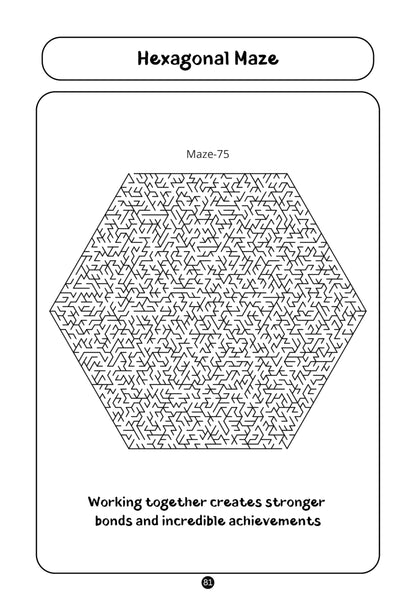Mazes Book for Brilliant Minds - Brain Puzzles for Adults - Advance Level - Activity Book for Adults - Brain Games for Grown Ups and Seniors - ... - Brain Relaxing Mazes - Best for Gifting