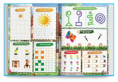 Activity Book for 4 Year Old | Best Selling 1001 Brain Booster Books for 4+ Year Old Children | Kids Activity Book - Puzzles, Mazes, Colouring, Dot-To-Dot, Matching, Seek & Find, Spot the Difference