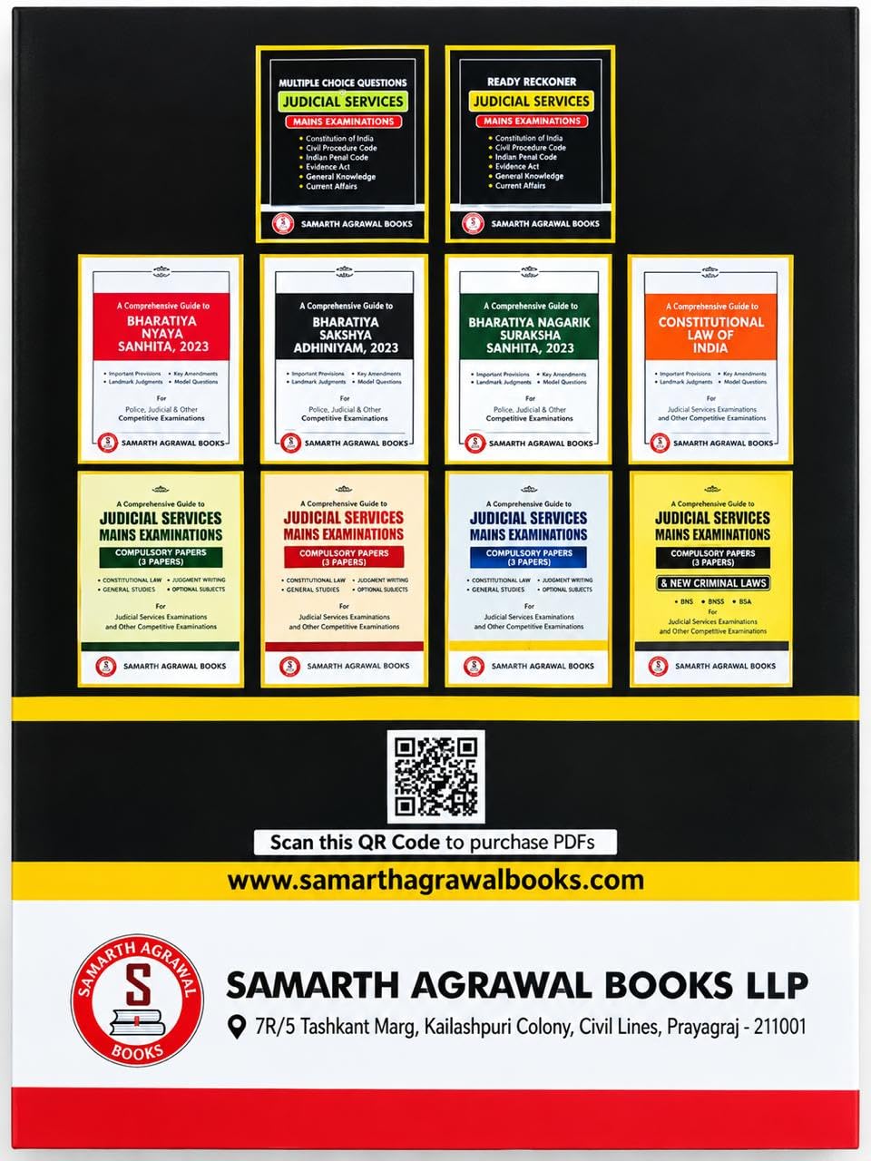 A Compendium of Multiple Choice Questions for Judicial Service Examinations – Volume 2 | Subject-Wise & Chapter-Wise MCQs | Civil Judge, HJS, APO & ... Edition | Samarth Agrawal & Shreya Bhargava