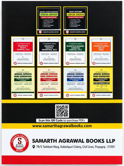 A Compendium of Multiple Choice Questions for Judicial Service Examinations – Volume 2 | Subject-Wise & Chapter-Wise MCQs | Civil Judge, HJS, APO & ... Edition | Samarth Agrawal & Shreya Bhargava