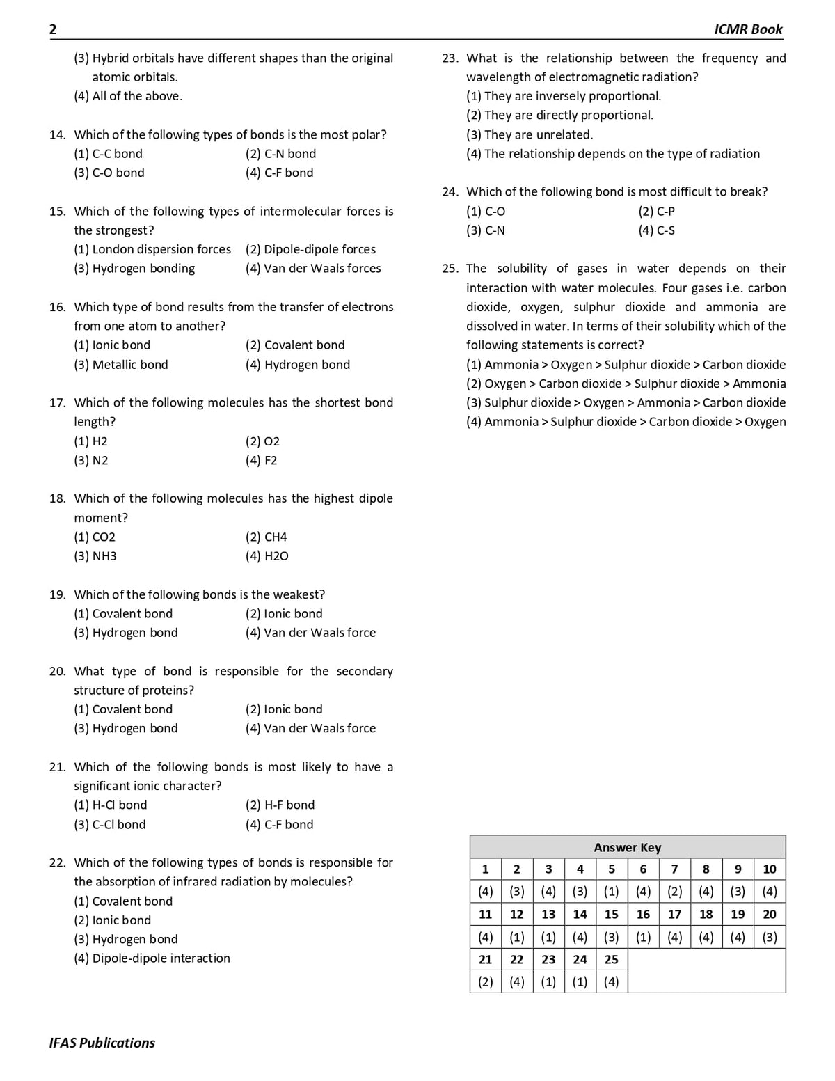 DHR BRET - 2025 Biomedical Research Eligibility Test Book | Previous Year Solved Papers (2018 to 2024) with Detailed Solution | Best Seller ICMR DHR BRET Exam Book | IFAS Publications