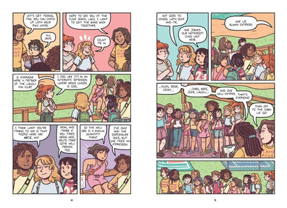 Stuck: A Graphic Novel from the World of Click, by Kayla Miller, about Friendship and Growth at Summer Camp: 7