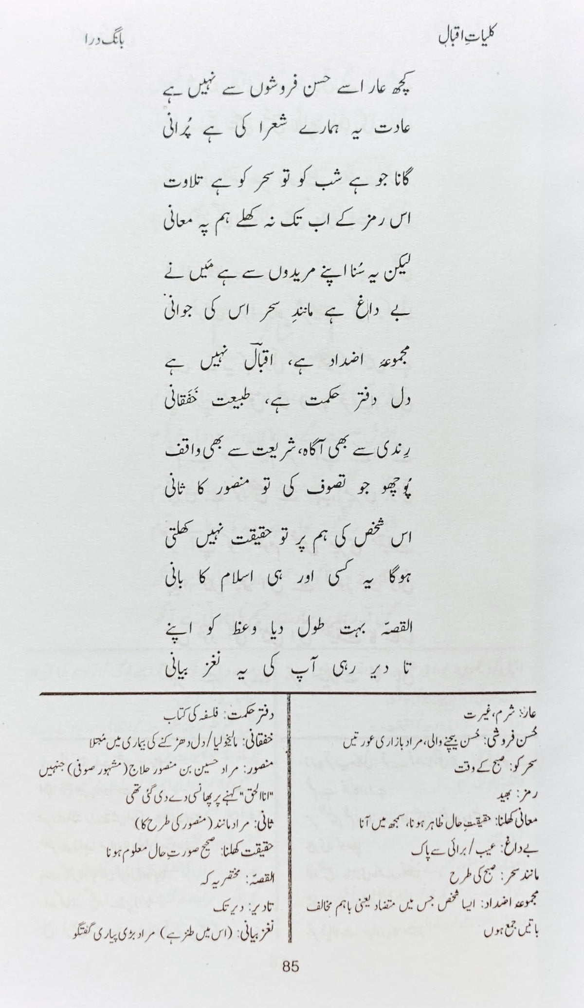 Kulliyat-e-Iqbal (Urdu) – Complete Collection of Allama Iqbal's Poetry