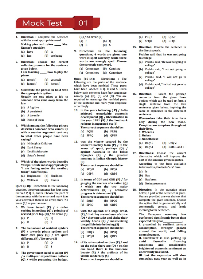 CUET PG MBA : General Paper (COQP12) Preparation Book 2025 | 20 Practice Mock Tests (1500+ Solved MCQs of Quant, LIDR, English Preparation)