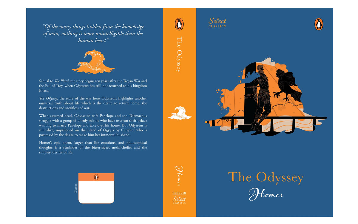 Penguin Select Classics: The Odyssey: (Original, Unabridged Classic, Premium Hardbound Collector's Edition, Ideal for Gifting)
