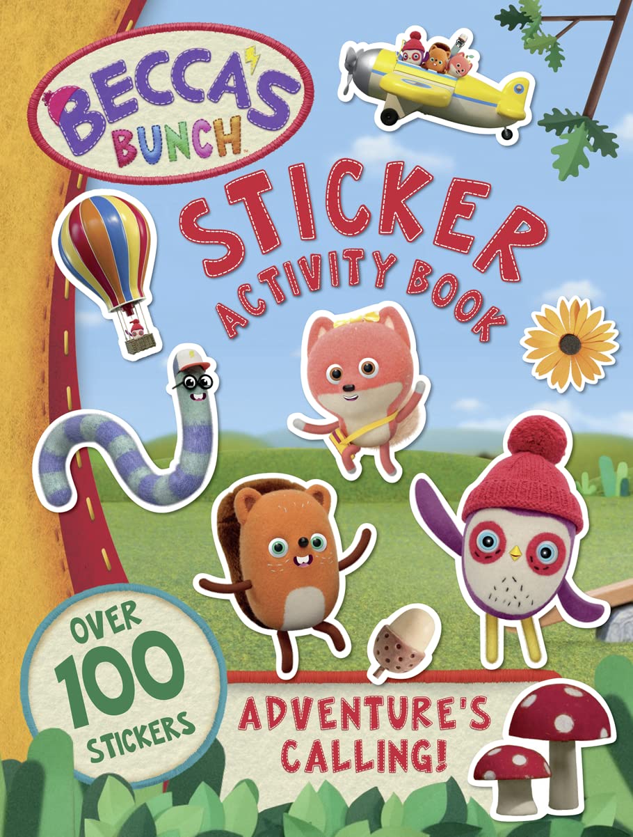 BECCAS BUNCH ADVENTURES CALLING STICKER ACTIVITY book cover