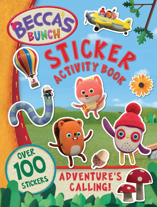 BECCAS BUNCH ADVENTURES CALLING STICKER ACTIVITY book cover