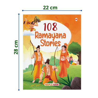 108 Ramayana Stories (Illustrated) - Story Book for Kids - English Short Stories - Epic of India - Bedtime Children Stories - 3 to 10 Years Old Children - Read Aloud to Infants, Toddlers