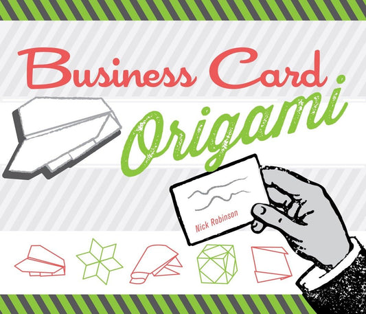 BUISNESS CARD ORIGAMI book cover