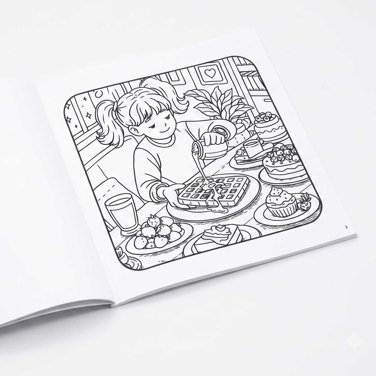 Cozy Cravings Colouring Book – Cute Dessert Colouring Book for Adults, Teens & Kids | Girly Moments, Cozy Girl Moments, Cakes, Coffee, Ice Cream, Sweet Treats & Easy Colouring Pages (Cozy Series)