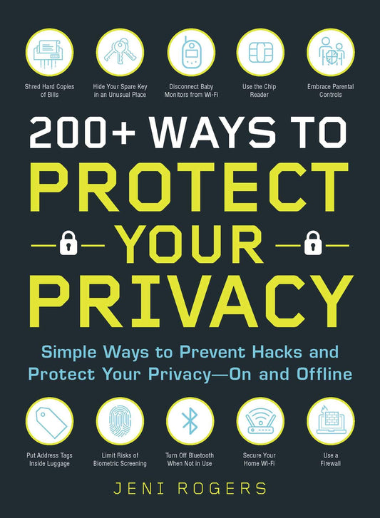 200+ WAYS TO PROTECT YOUR PRIVACY book cover