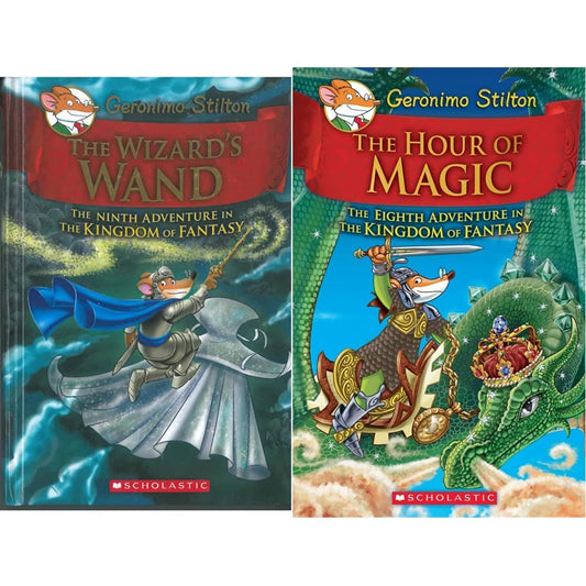 GERONIMO STILTON AND THE KINGDOM OF FANTASY #09: THE WIZARDS WAND book cover