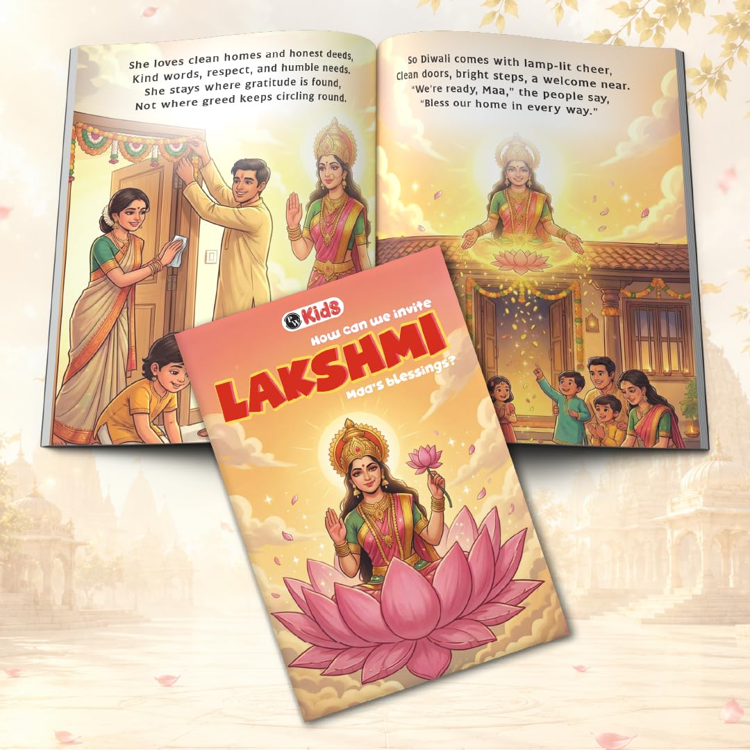 Mythology Books for Kids, Set of 5 Goddesses Books, Durga, Saraswati, Lakshmi, Kali & Parvati, Story Book for Kids