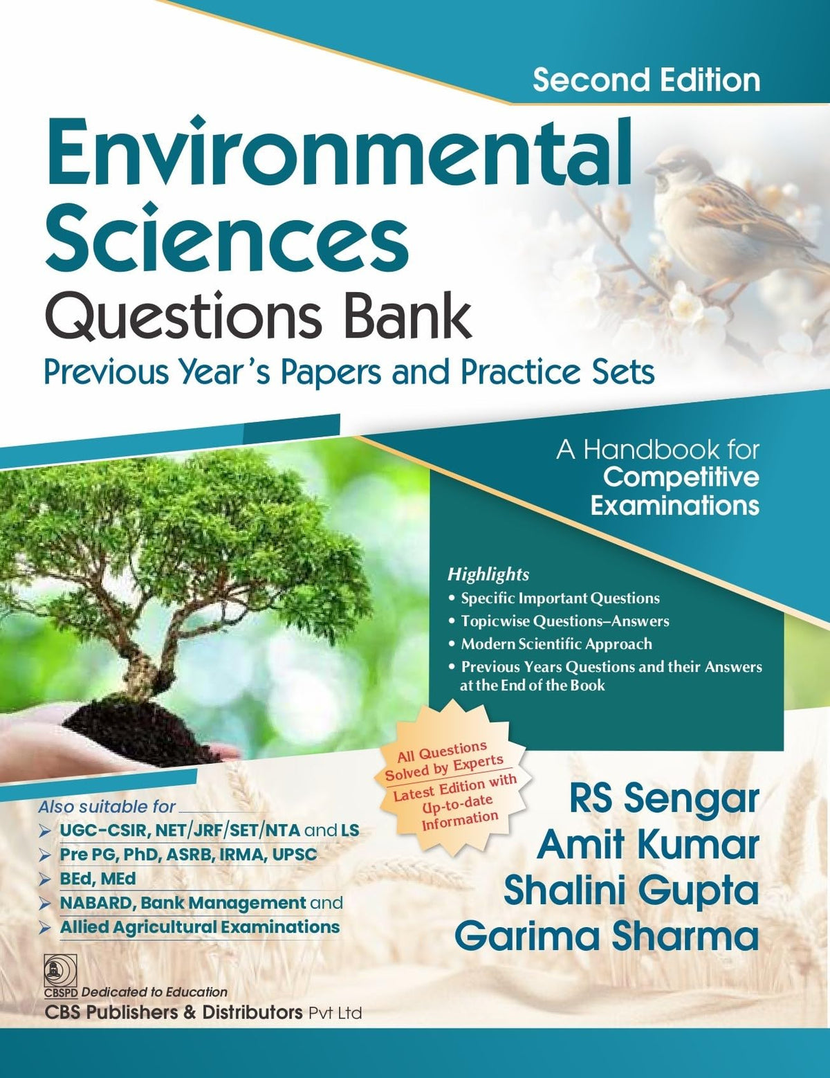 Environmental Sciences 2/e | Questions Bank, Previous Year’s Papers and Practice Sets [PB-2025] ISBN - 9788197982200
