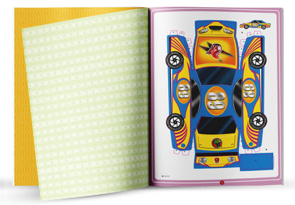 Make Your Own Paper Figures – Racing Cars Cut, Fold & Create Your Own Racetrack Cars | Ages 6–10 | DIY Craft Fun for 2+ Hours of Hands-On Play: Racing Cars (Activity Book for Kids)