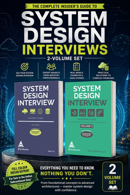 System Design Interview: An insider's guide – 2 Volume Set (Full Colour Edition)