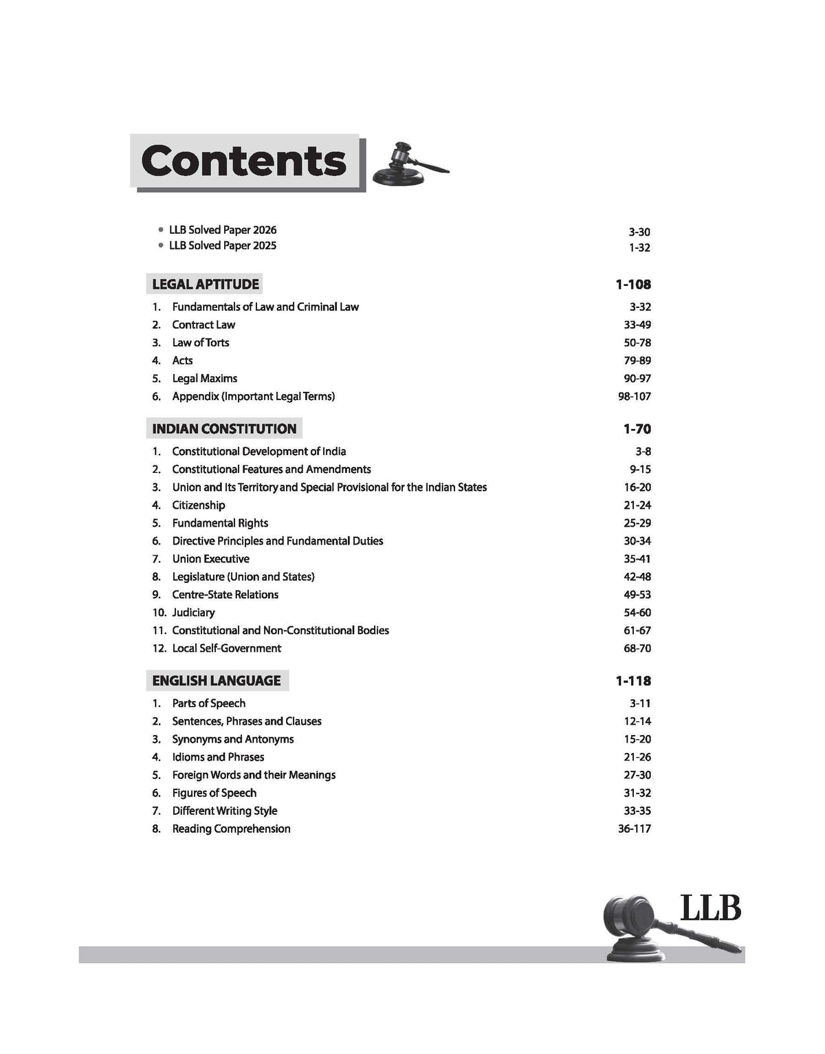 Arihant LLB Entrance 2027 LAWSPRINT | Highly Useful for NLU, NLSIU, RMNLU, MNLU,DU, IPU, BHU and Other National Law University | English Medium