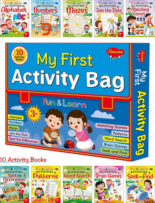 My First Activty Bag - Set of 10 Books book cover