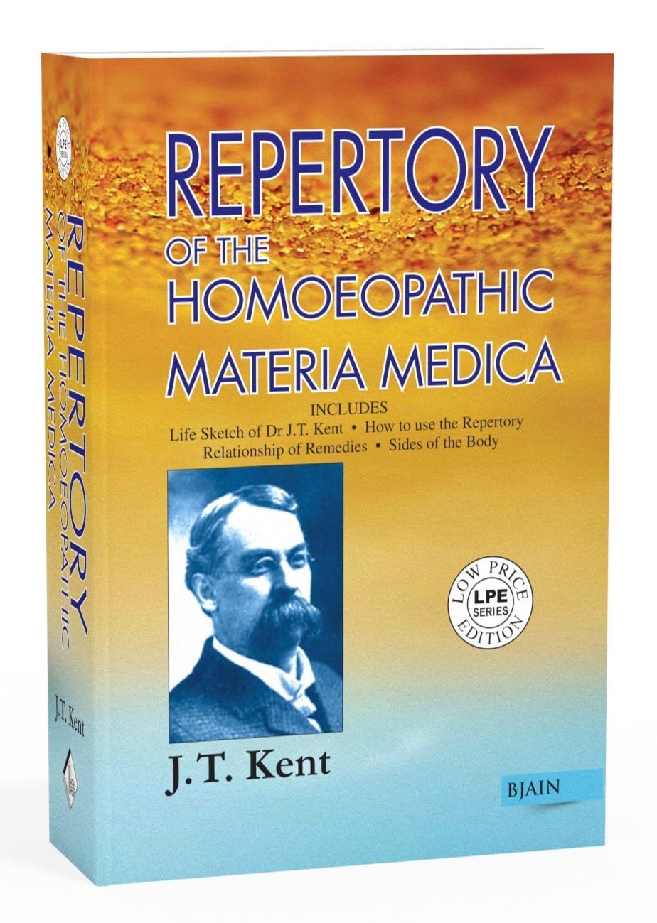 Repertory of the Homeopathic Materia Medica - Includes Life Sketch of Dr. J.T. Kent : How to use the Repertory Relationship of Remedies : Sides of the Body