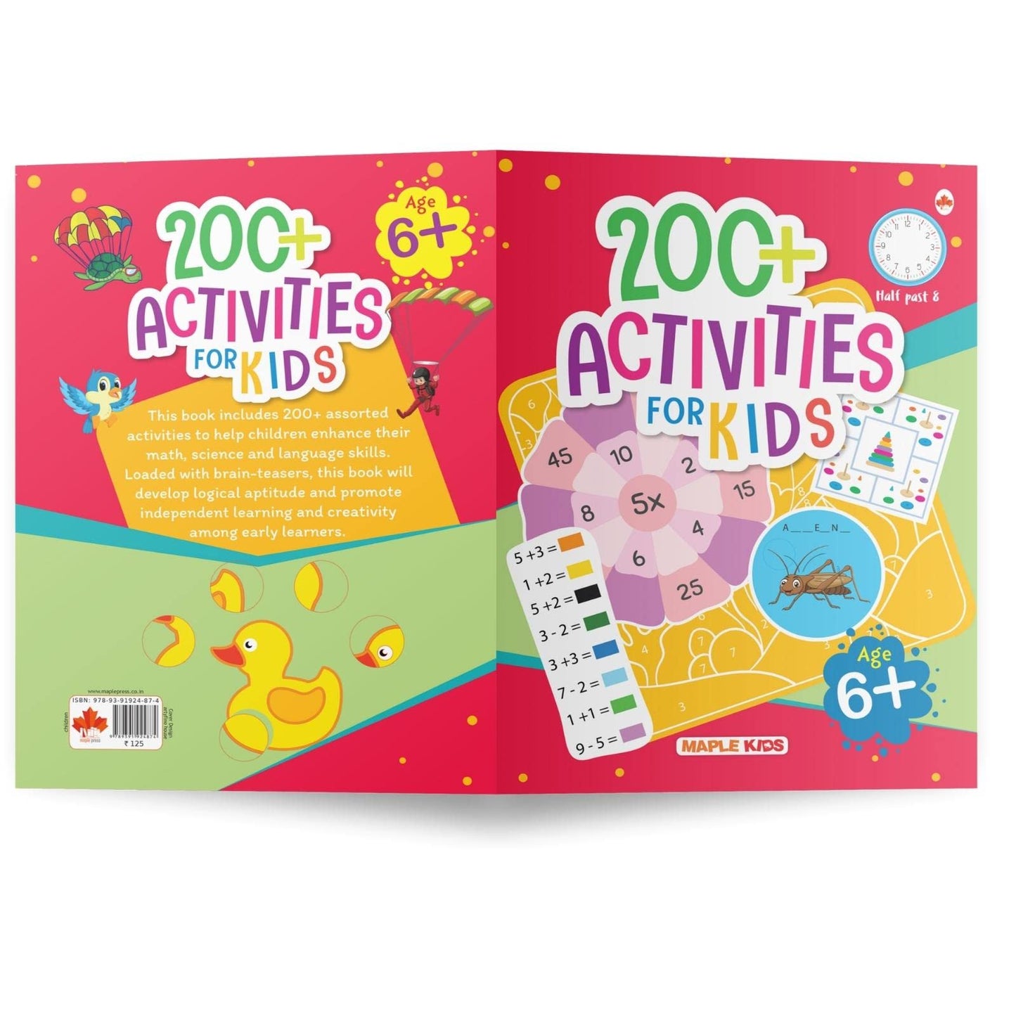 Brain Activity Book for Kids - 200+ Activities for Age 6+