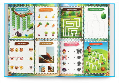 Activity Book for 4 Year Old | Best Selling 1001 Brain Booster Books for 4+ Year Old Children | Kids Activity Book - Puzzles, Mazes, Colouring, Dot-To-Dot, Matching, Seek & Find, Spot the Difference